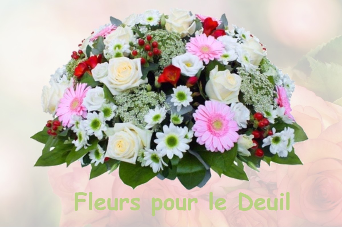 fleurs deuil SOURCIEUX-LES-MINES